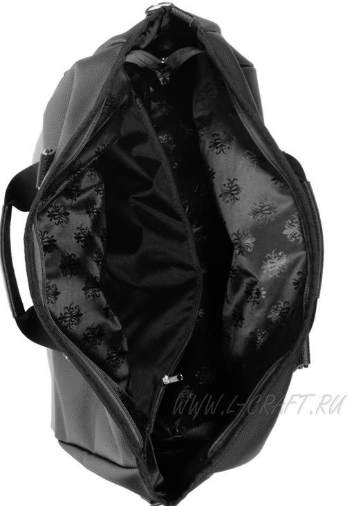 Модель №1384 | кожзам | гладкий | черный | Р820-1 | 23997