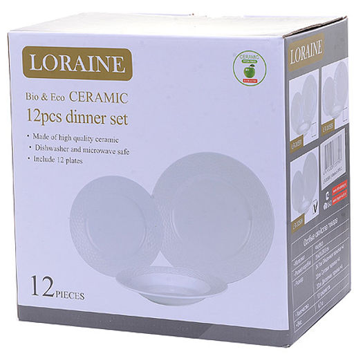 30599 Столовый сервиз 12 пр фарфор LR (х2) - Mayer&boch фото 4