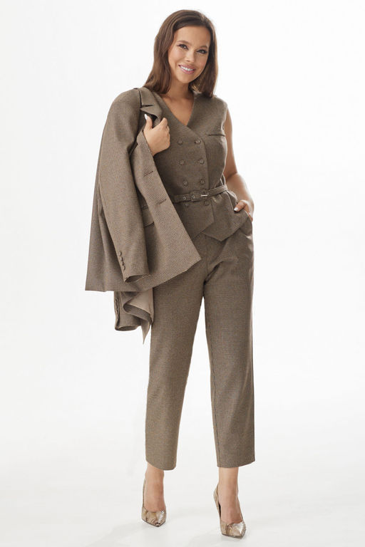 Костюм Magia mody 2331 коричневый