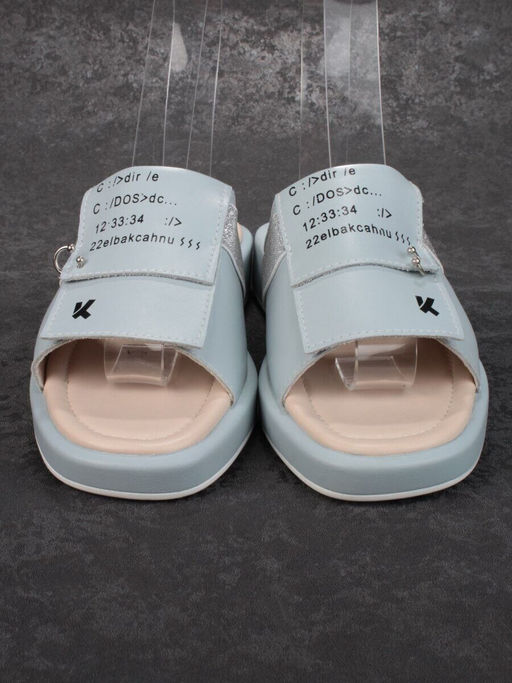 08-PED122-3 LIGHT BLUE Босоножки женские (натуральная кожа)