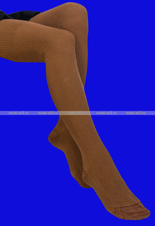 Цена за 5 шт. Ажур колготки для бабушек в рубчик