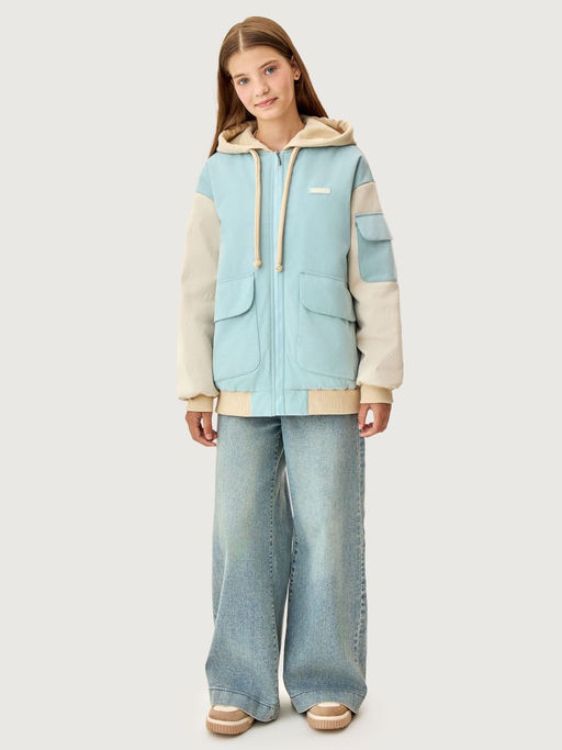 Куртка 4м5826 мята/кешью - Nikastyle фото 4