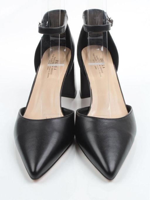 06-HDP1168-1 BLACK Туфли летние женские (натуральная кожа)