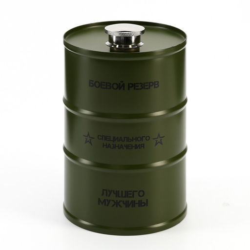 Фляжка «Боевой резерв», нержавеющая сталь, 700 мл, 25 oz