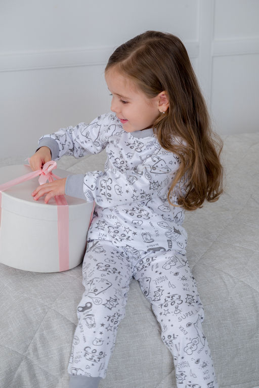 Пижама детская из интерлока пенье Дрёма котик - Амадэль фото 23