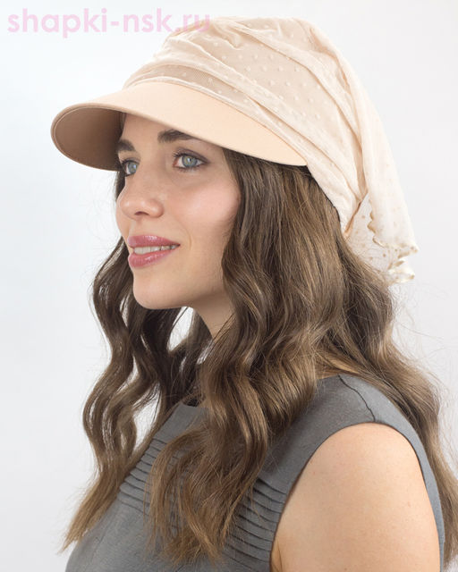 426-К-Л Косынка с козырьком (56-58)