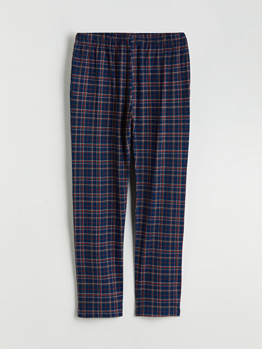 Standart Kal?p Ekose Erkek Pijama Alt