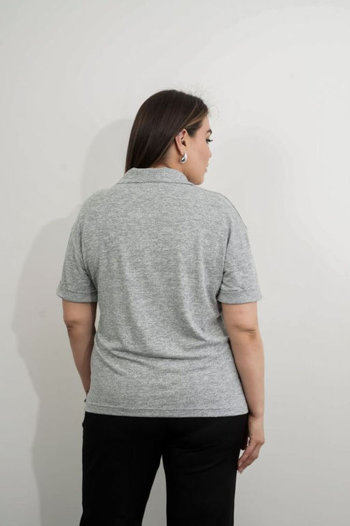 Футболка Luxury Moda 1435 светло-серый