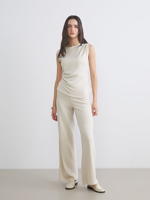 Beli Lastikli Kad?n Pantolon