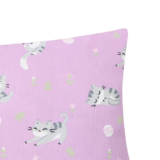 Наволочка Этель Funny cat 50х70 см, 100% хлопок, бязь  фото 2