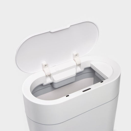 Ведро для мусора сенсорное SAVANNA, 9 л, белое  фото 5