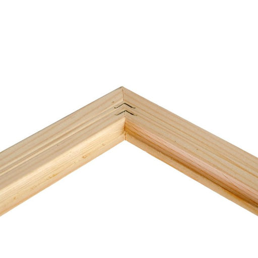 Рама для картин (зеркал) 50×70×2.6 см, дерево, Berta, белая