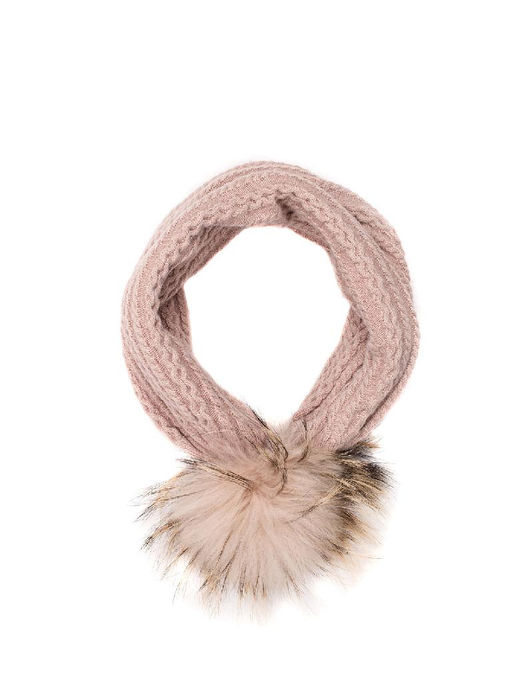 Шапка жен. шерсть+анг+виск LB-D77017 dirty pink - Labbra фото 5