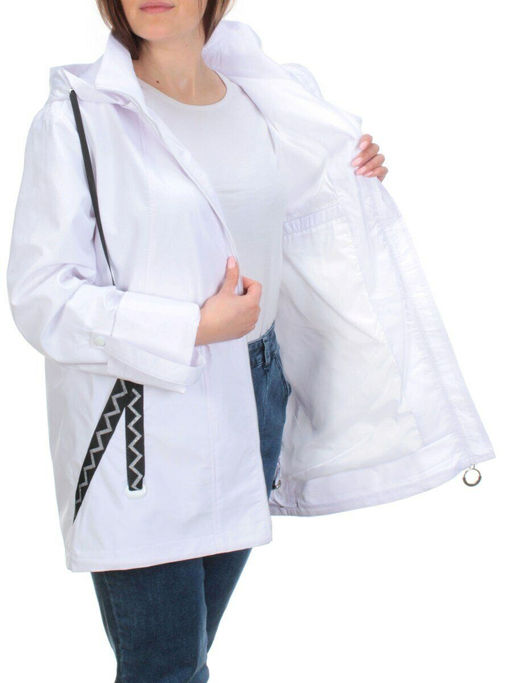 F2080 WHITE Ветровка женская MARIA - Фабричный китай фото 6