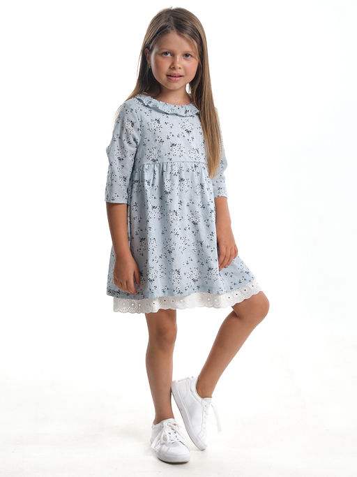 Платье для девочки UD 7779 голубой - Mini maxi фото 4