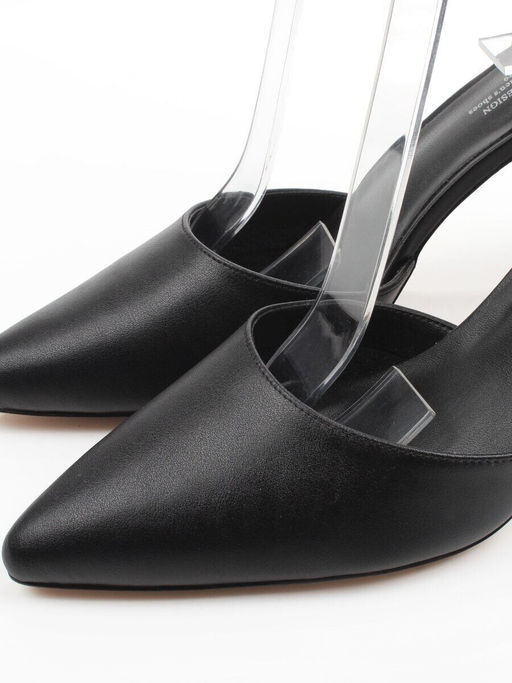 06-XLP1335-1 BLACK Туфли женские (натуральная кожа)