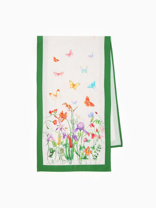 Дорожка на стол Луговые цветы, 40?146 см3 см, 100% хлопок, саржа 190 г/м?