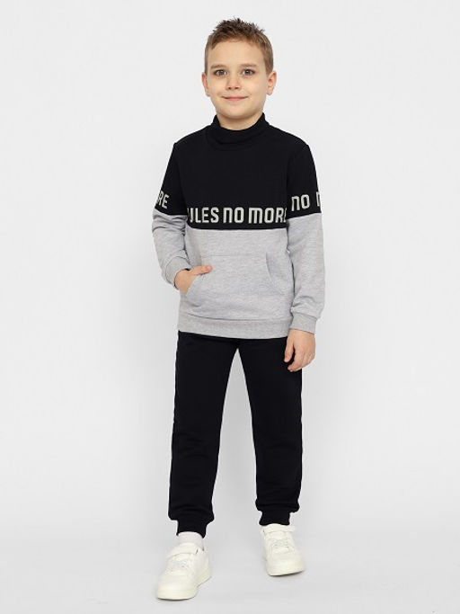 CRB wear/CWKB 70263-22-330 Брюки для мальчика,черный/Ex.Cherubino  фото 3