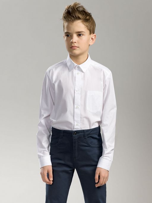 PELICAN, сорочка верхняя для мальчиков, Голубой  фото 3