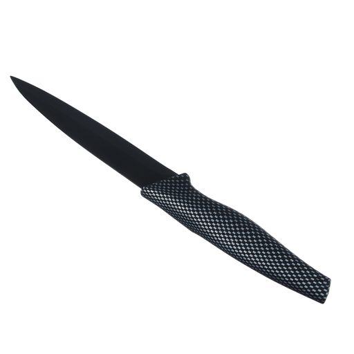 Цена за 6 шт., Нож кухонный универсальный 12,7 см SATOSHI Карбон, с антиналипающим покрытием