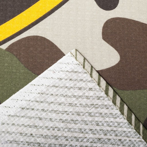 Полотенце вафельное для бани «Настоящий мужчина», 60×146 см, хлопок 100%