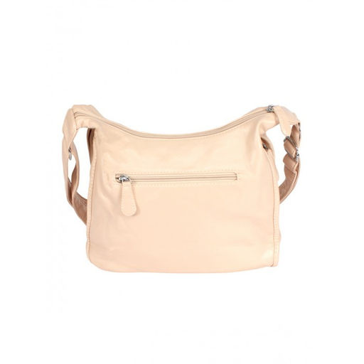 Сумка женская искусственная кожа Guecca-110, 1отд+карм/пер, плечевой ремень, св. бежевый SALE 264045 - Adelia фото 2