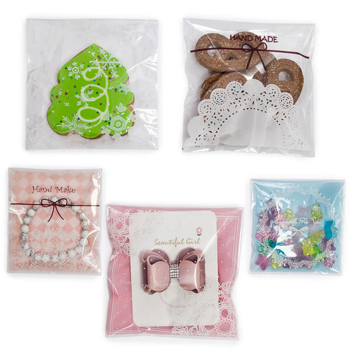 Пакеты фасовочные с рисунком 10*10 см +3 см (100 шт) SF-7706, №2 - No name фото 2