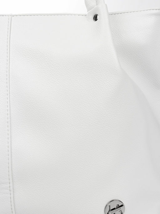 LACCOMA сумка Флоренция-L815-белый эко кожа хлопок  фото 5