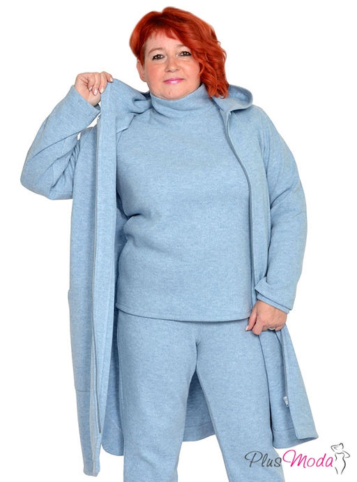 Жакет-куртка Модель №1863 размеры 44-84 - Plusmoda фото 28