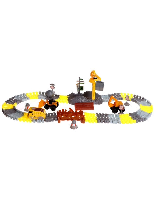 Автотрек «Стройка», гибкий, 115 деталей