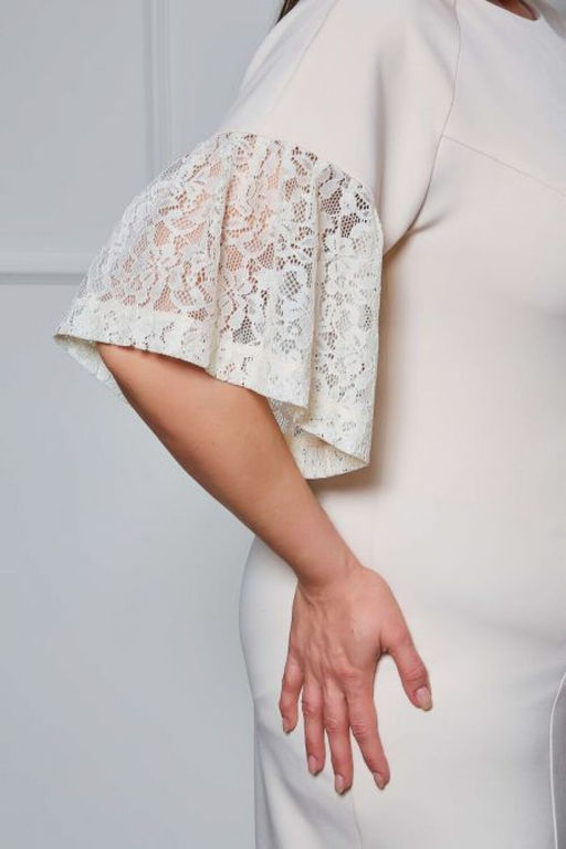 Платье Luxury Moda 1386 молочный