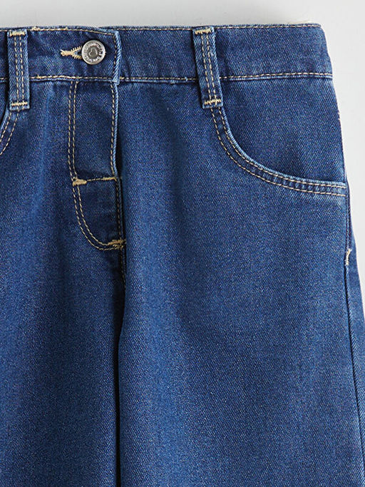 Barrel Fit K?z ?ocuk Jean Pantolon