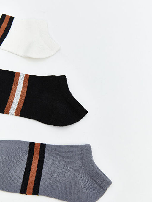 ?izgili Erkek ?ocuk Patik ?orap 3l?