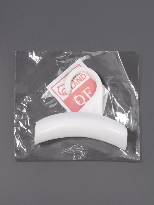 Цена за 4 шт. Крючок для сумки и зонта, 10×9 см, белый