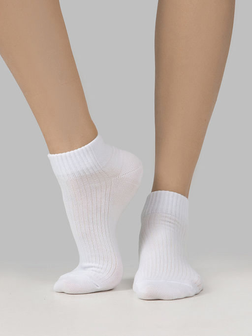 Носки женские белые в наборе, 3 пары - Mark formelle фото 2