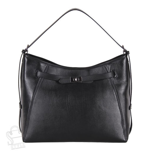 Сумка женская кожаная 2072VG black Vitelli Grassi в Новосибирске
