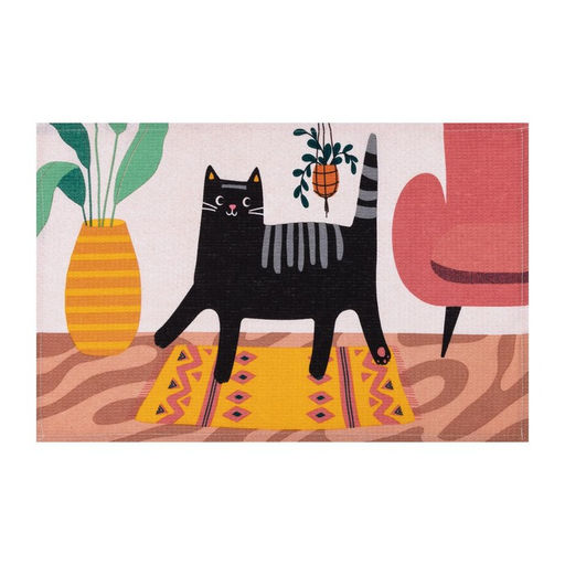 Кухонные полотенца кухонных «Доляна» Cats 35×60 см, 7 шт., хлопок 100%