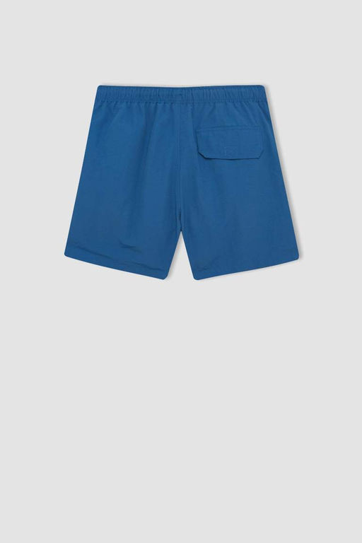 Короткие шорты для плавания на сетчатой подкладке - Defacto фото 9