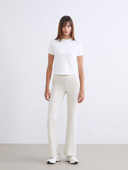 Bisiklet Yaka Kad?n Ti??rt