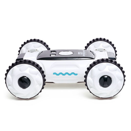 Машинка перевертыш Техно, радиоуправляемая, дрифт, аккумулятор, на пульте управления, цвет белый - Simaland фото 3