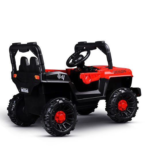 Электромобиль детский "Джип" (цвет красный)