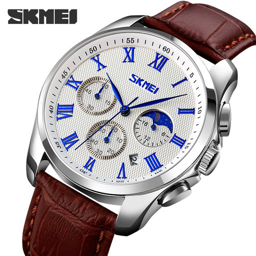 Часы наручные Skmei мужские 9260brown-white