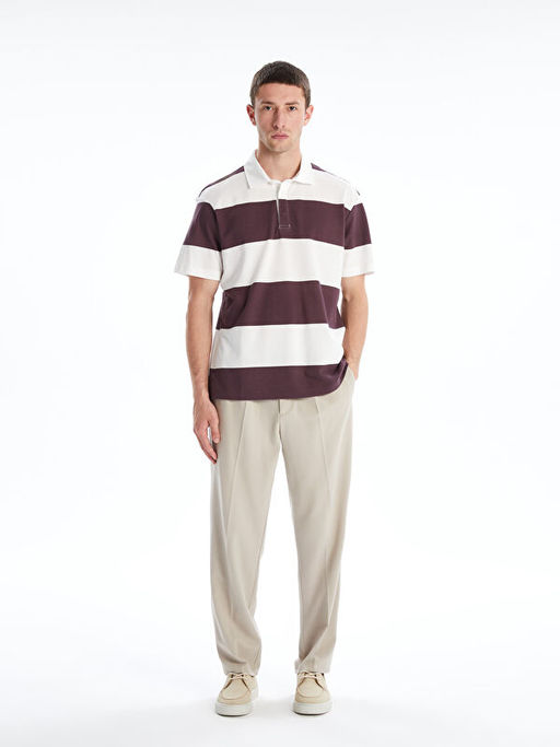 Polo Yaka ?izgili Pike Erkek Ti??rt