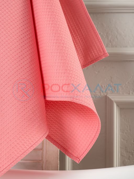 Однотонное вафельное полотенце ПВ-01 (22) 70х140