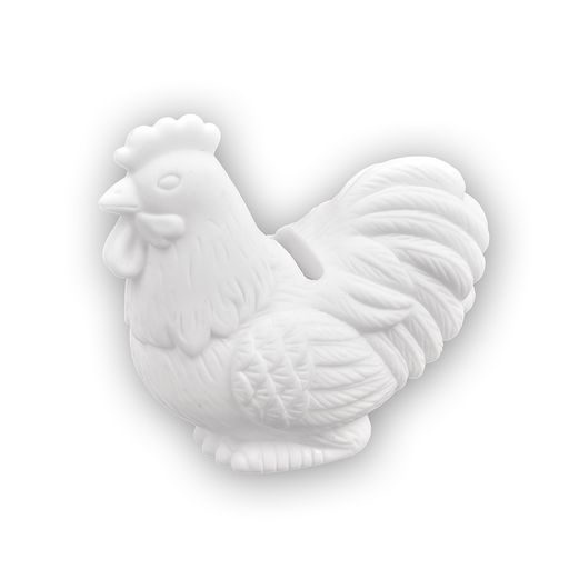 Love2art KWD-07 Заготовка для декорирования копилка пластик 11 х 6.5 х 9.3 см СК/Распродажа петух  фото 3