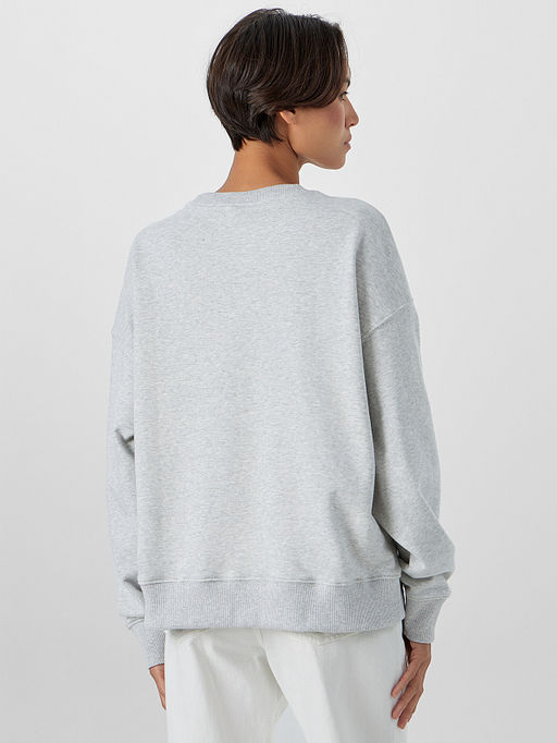 Свитшот женский серый с надписью Wonderland - Mark formelle фото 2