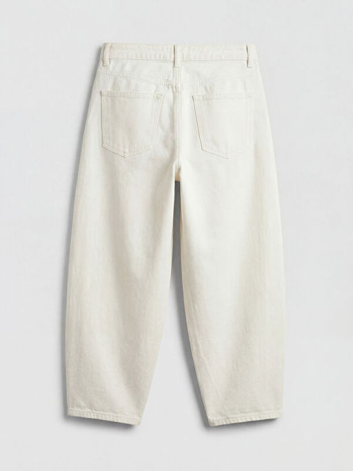 Barrel Fit Kad?n Jean Pantolon