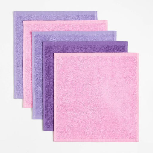 Набор махровых салфеток Лама 30х30 см -5шт, 100% хл, 340гр/м2 - Этель фото 3