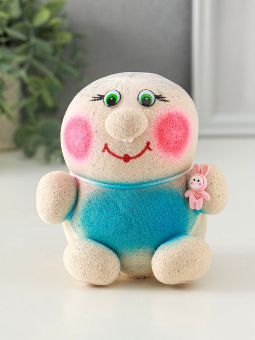 Набор для выращивания «ЭкоЖивчик. Девочка с зайчиком», фигурка растущая в подарочной упаковке