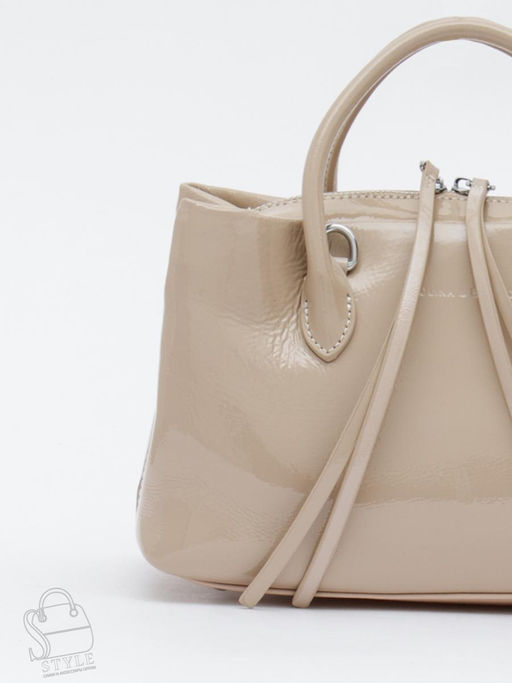 Сумка женская кожаная 5786P apricot Polina&Eiterou в Новосибирске